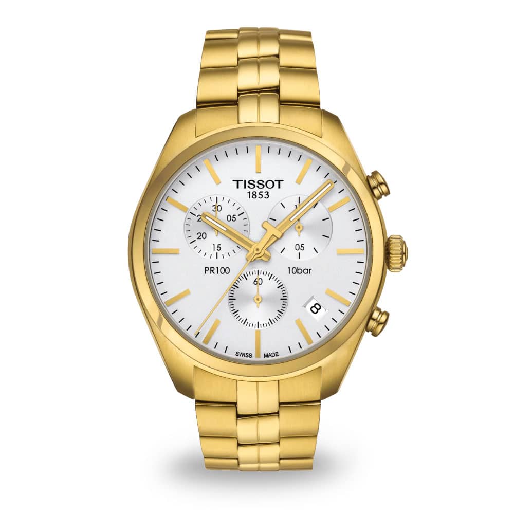 Zlaté hodinky Tissot