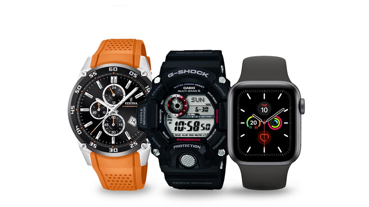 Ceasuri pentru bărbați pentru alergare, drumeții și alte activități sportive