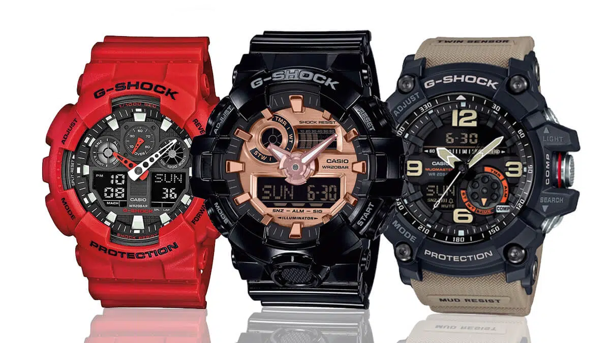 Ceasurile robuste pentru bărbați Casio G-Shock sunt alegerea excelentă pentru fiecare, care caută ceasuri rezistente