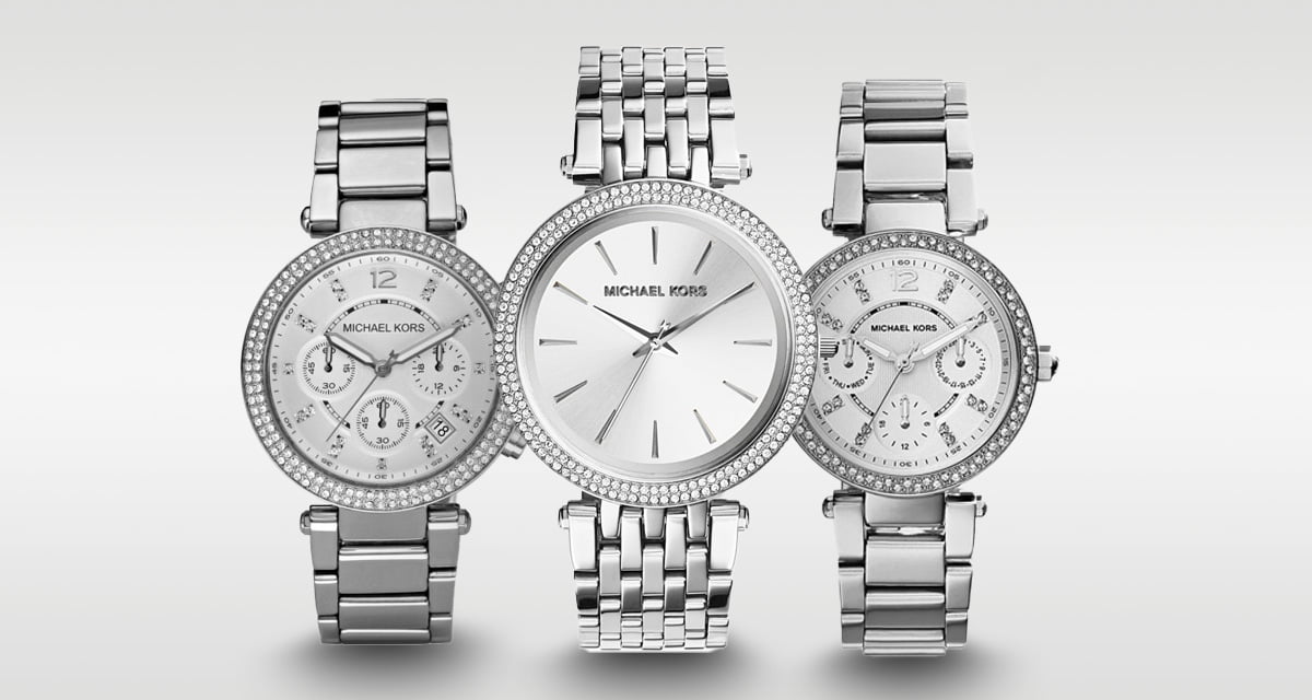 Am selectat cele mai reușite ceasuri argintii pentru femei marca Michael Kors