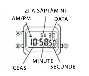 Ceasul Casio Vintage - imaginea de bază