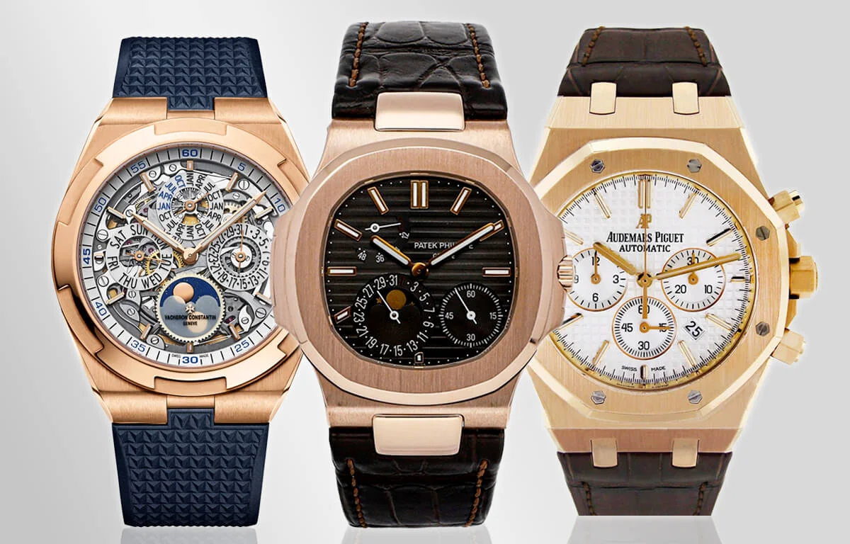 Holy Trinity este denumirea celor mai mari 3 producători de ceasuri din lume