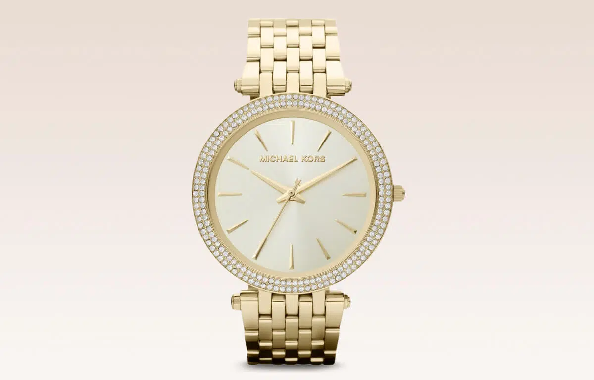 Ceasul auriu de damă Michael Kors MK3190 din ediția Darci