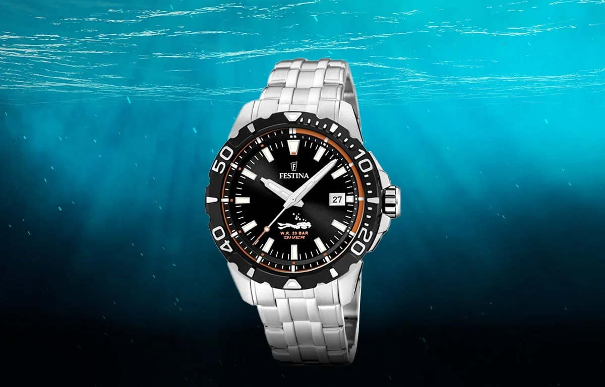 Ceasuri de scufundare ieftin pentru bărbați Festina The Originals Divers