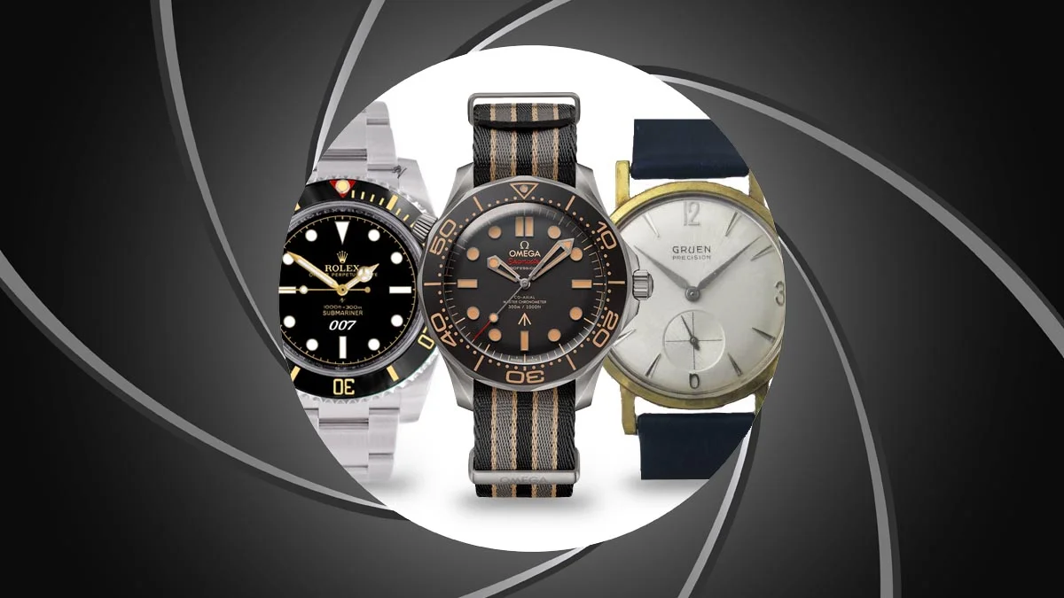 Prezentăm mărci de ceasuri, care au apărut în filmele despre James Bond