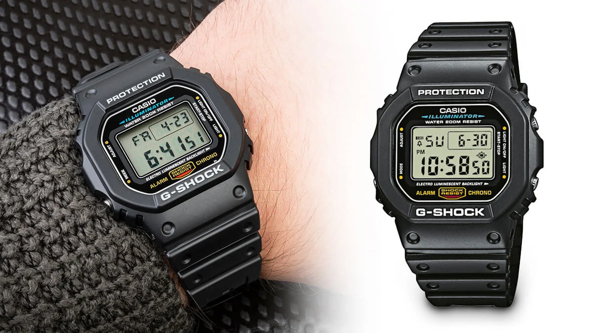 casio_dw Cel mai rezistent ceas din lume - Casio G-Shock DW-5600