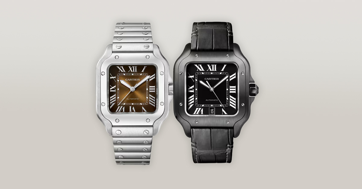 Prvé náramkové hodinky na svete - Santos de Cartier Dual Time